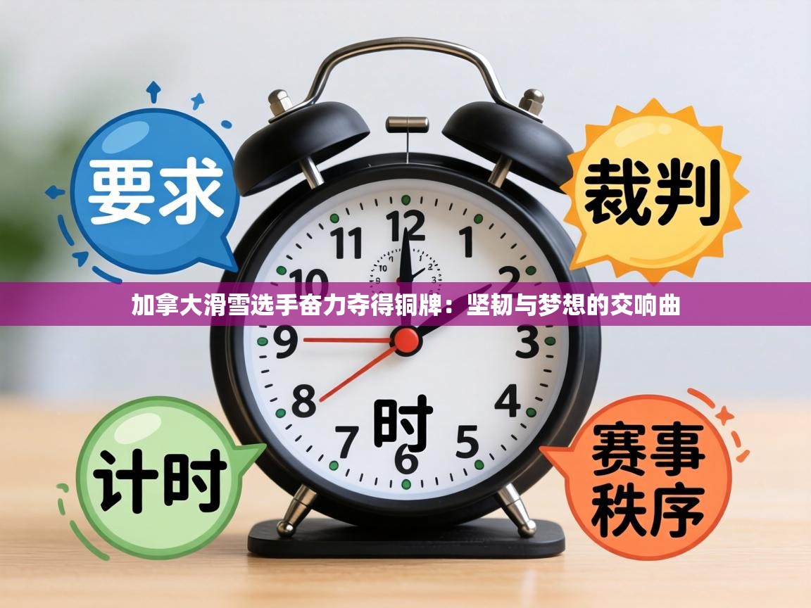 加拿大滑雪选手奋力夺得铜牌：坚韧与梦想的交响曲  第2张